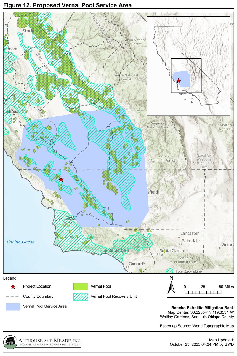 Figure 12. Proposed Vernal Pool Service Area
